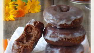 Рецепт Шоколадных пончиков