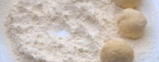 Шаг 1: сырных пончиков