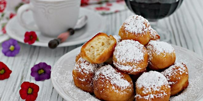 Рецепт творожных пончиков в масле
