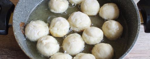 Шаг 5: творожных пончиков в масле