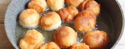 Шаг 6: творожных пончиков в масле