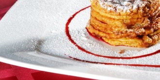 Рецепт яблочных пончиков