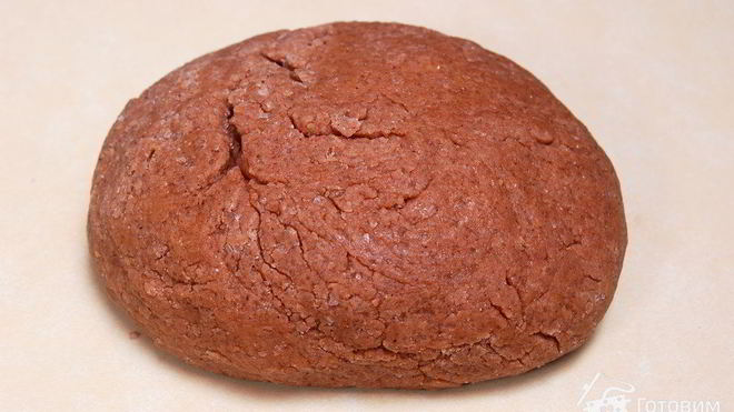 Рецепт Имбирного теста шоколадного для пряников