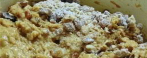 Шаг 2: коврижки с орехами и изюмом