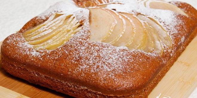 Рецепт постной медовой коврижки с яблоками