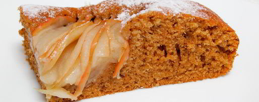 Шаг 7: постной медовой коврижки с яблоками