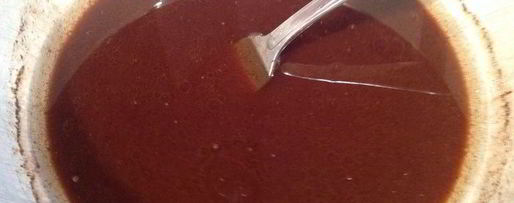 Шаг 1: постной шоколадной коврижки с клюквой