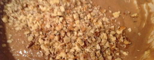 Шаг 3: постной шоколадной коврижки с клюквой