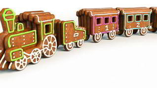 Рецепт Пряничного поезда