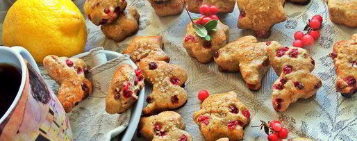 Шаг 19: пряников с брусникой на цельнозерновой муке