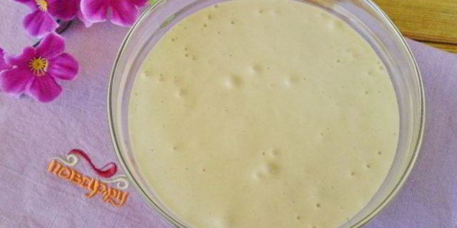 Рецепт бисквитного теста для шарлотки