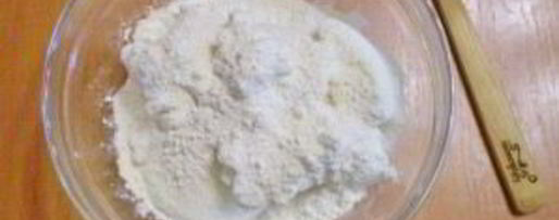 Шаг 4: бисквитного теста для шарлотки