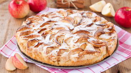 шарлотка в духовке