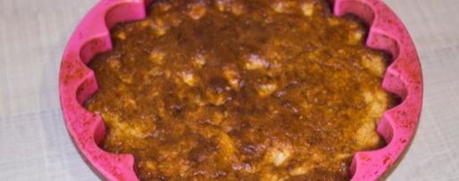 Шаг 19: диетической шарлотки из геркулеса с яблоками