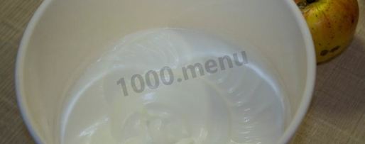 Шаг 6: диетической шарлотки из геркулеса с яблоками