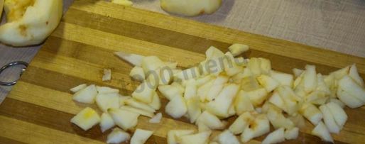 Шаг 8: диетической шарлотки из геркулеса с яблоками