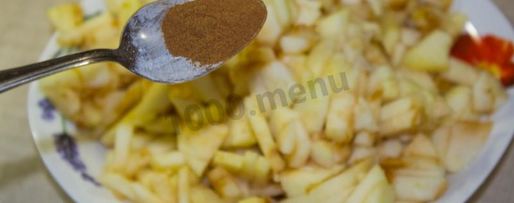 Шаг 9: диетической шарлотки из геркулеса с яблоками