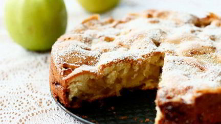 Рецепт Диетической яблочной шарлотки на кефире