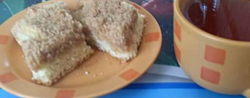 Шаг 41: французкой шарлотки с крошками