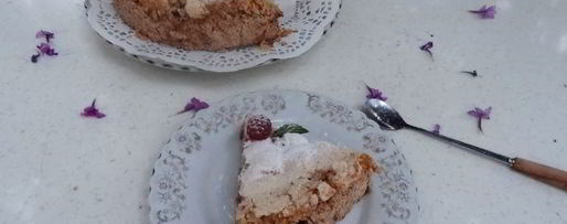 Шаг 10: меренговой шарлотки с малиной и белым шоколадом