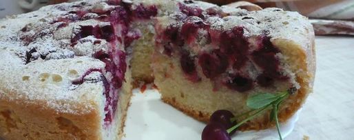 Шаг 12: пирога с вишней в мультиварке типа шарлотка