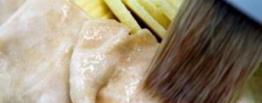 Шаг 4: пирога шарлотка с яблоками