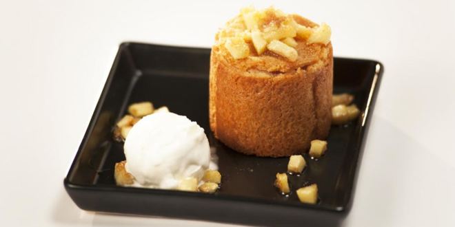 Рецепт порционной шарлотки