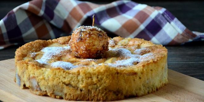 Рецепт пьяной шарлотки