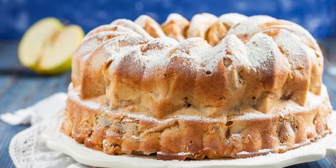 Рецепт самой яблочной шарлотки