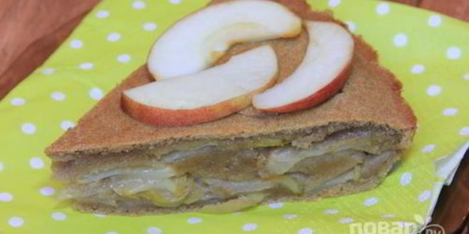 Рецепт шарлотки ароматной без масла