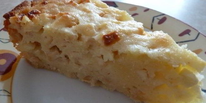 Рецепт шарлотки без муки