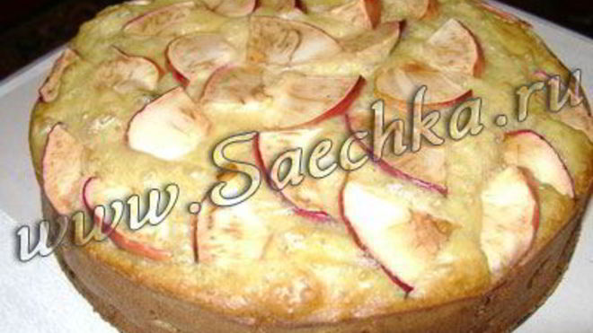 Рецепт Шарлотки двойной