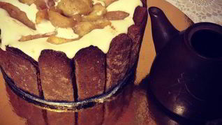 Рецепт Шарлотки из имбирных пряников