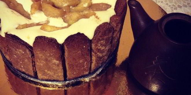 Рецепт шарлотки из имбирных пряников