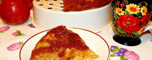 Шаг 7: шарлотки на кефире в мультиварке