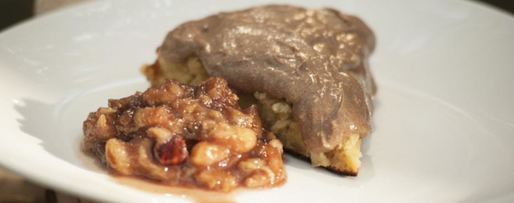 Шаг 3: шарлотки с джемом и сливочным кремом