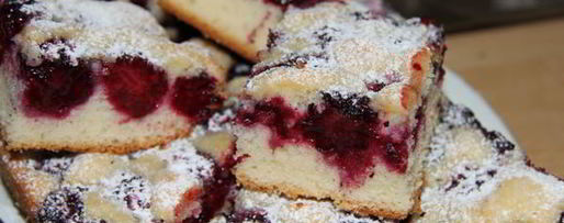 Шаг 8: шарлотки с ежевикой