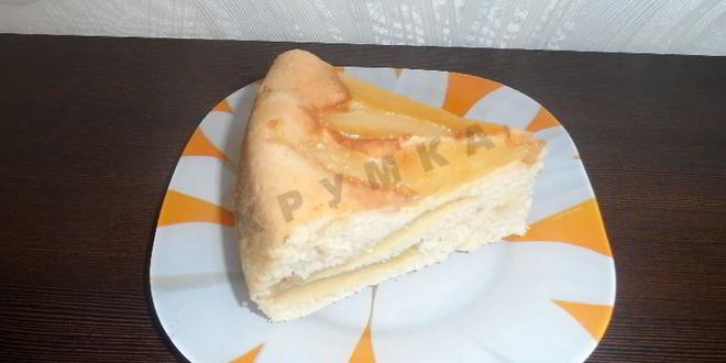 Рецепт шарлотки с грушами в мультиварке