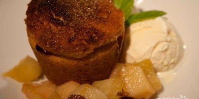 Рецепт шарлотки с грушами