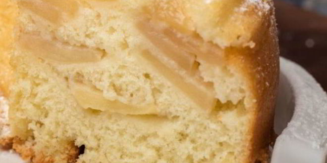 Рецепт шарлотки с манкой и кефиром