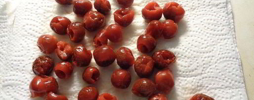 Шаг 1: шарлотки с ревенем, вяленой вишней и пряностями