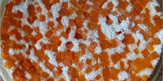 Рецепт шарлотки с тыквой