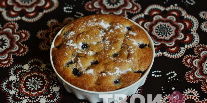 Рецепт шарлотки с вишней