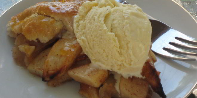 Рецепт шарлотки с яблоками и бананами