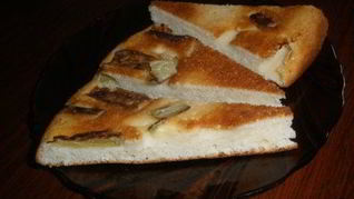 Рецепт Шарлотки с яблоками и ревенем