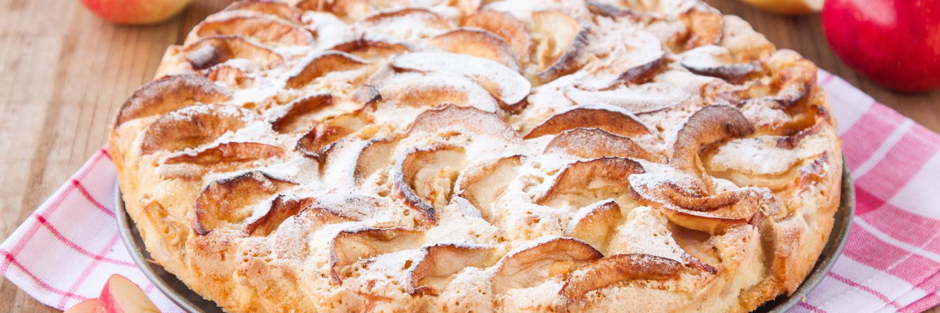Рецепт Шарлотки с яблоками классическая в духовке