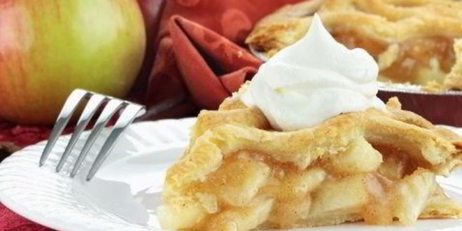 Рецепт шарлотки с яблоками на сметане