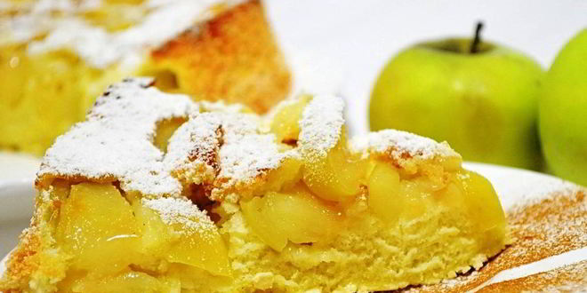 Рецепт шарлотки в духовке