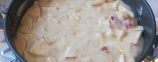 Шаг 4: шарлотки яблочной