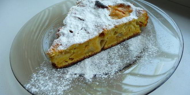 Рецепт солнечной шарлотки